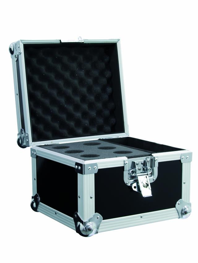 Mikrofon Flightcase Road 6 (Sort)