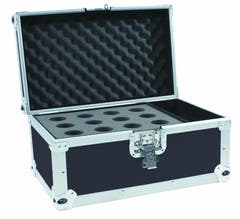 Mikrofon Flightcase Road 12 (Sort)