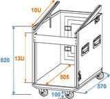 Roadinger Kombi Rack m. Hjul