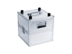 ROADINGER Record Case PRO ALU 50/50,  plain, 100LPs