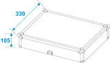ROADINGER Mixer Case Road MCR-10 sloping, bk