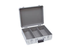 ROADINGER CD Case ALU digital booking rounded sil