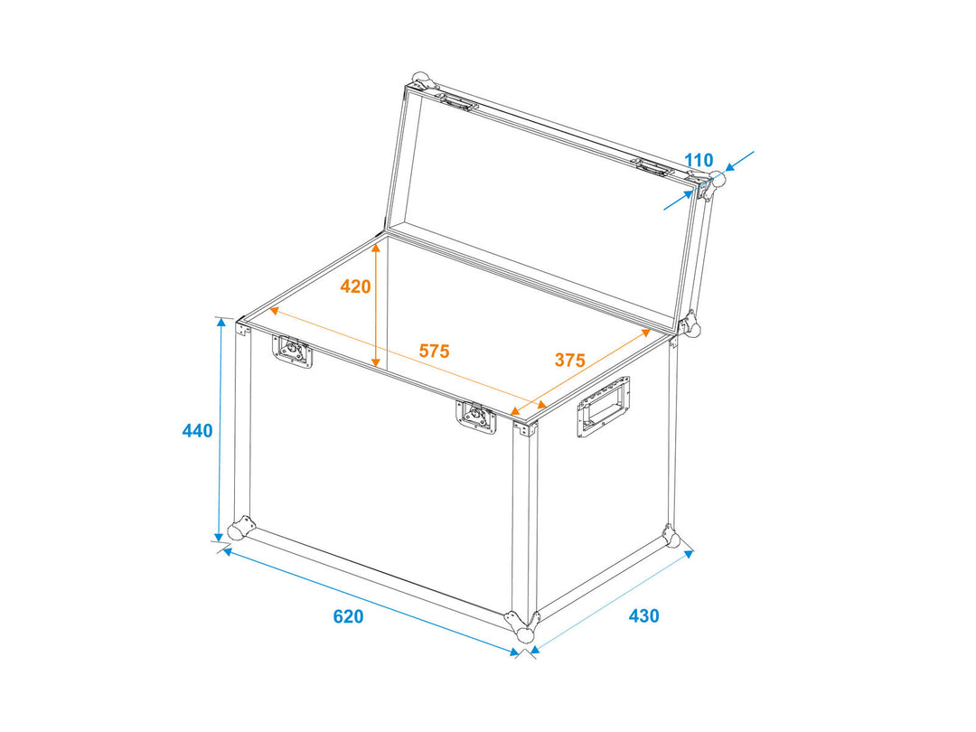 ROADINGER UC-645 Universal Transport Case