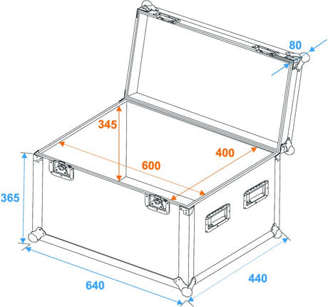 Eurolite Flightcase Pro (60 x 40 x 40cm)