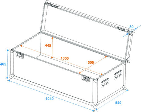 Eurolite Flightcase Pro (100 x 50 x 50cm)
