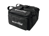 EUROLITE Set 4x LED Silent Par 6 QCL Floor wh + Soft Bag