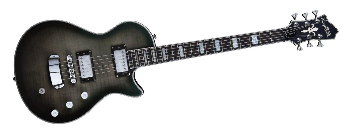 Hagstrom UltraMax Satin Cosmic Black Burst