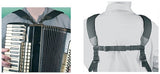 Neotech Accordion Harness, buet sele med krydsrem, 78,7 til 139,7 cm