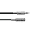 Jack Kabel 3,5mm Mini Jack stereo Han  til 3.5 mm Mini Jack stereo Hun - 3 Meter
