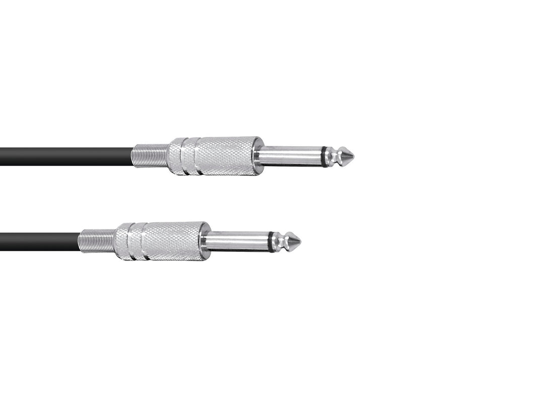 OMNITRONIC Jack Cable 6.3 mono 3m bk