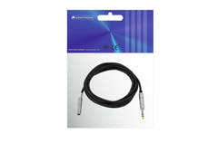 OMNITRONIC Jack extension 6.3 stereo 3m bk