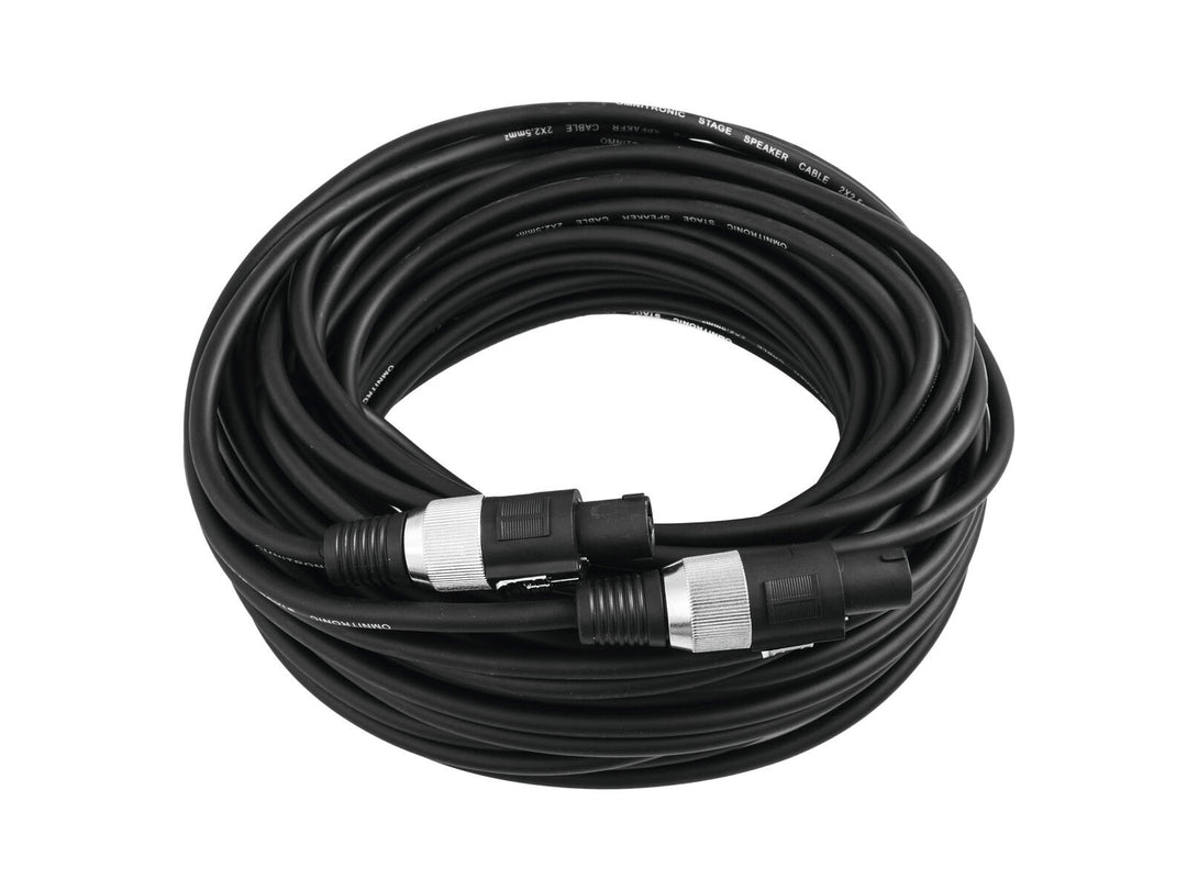 OMNITRONIC Speaker Cable SPEAKER 2x2.5 20m black