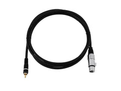 OMNITRONIC Adapter Cable RCA/XLR(F) 2m bk
