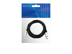OMNITRONIC Adapter Cable XLR(F)/Jack mono 5m bk