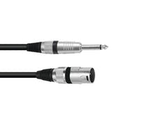 OMNITRONIC Adapter Cable XLR(M)/Jack mono 2m bk