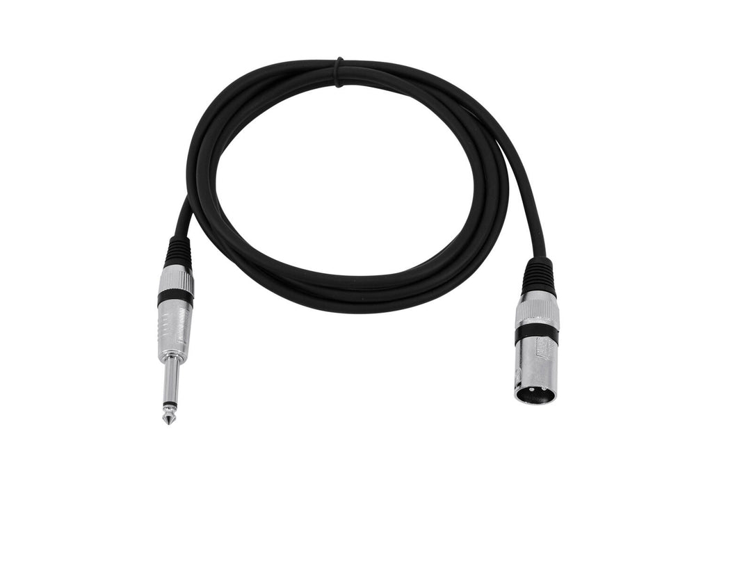 OMNITRONIC Adapter Cable XLR(M)/Jack mono 2m bk