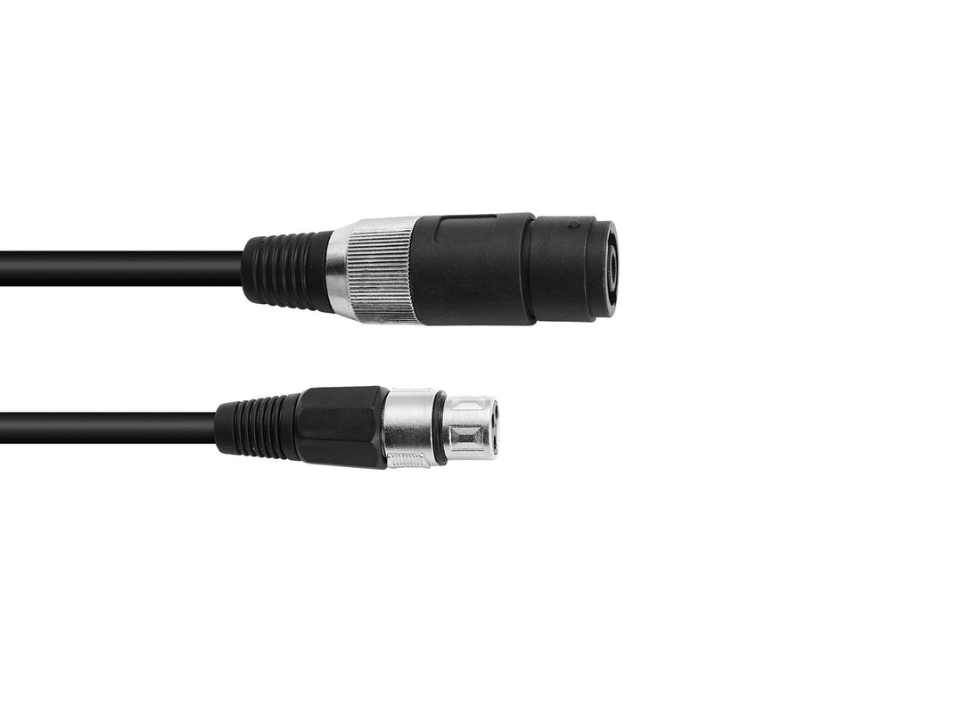 OMNITRONIC Adapter Cable Speaker(F)/XLR(F) 1m bk
