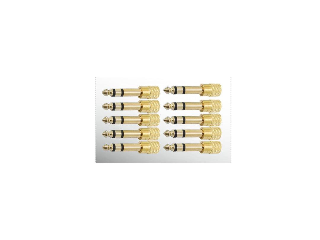 OMNITRONIC Adapter Jack(M)/3.5 Jack(F) 10x