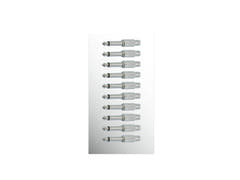 OMNITRONIC Adapter RCA(F)/Jack(M) met 10x