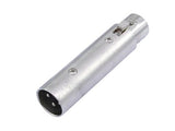 Adapter Audio Stik 3-polet XLR Han til 5-polet XLR Hun