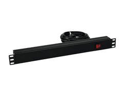 Eurolite R-19-8 1U Rack Strømfordeler (Schuko)