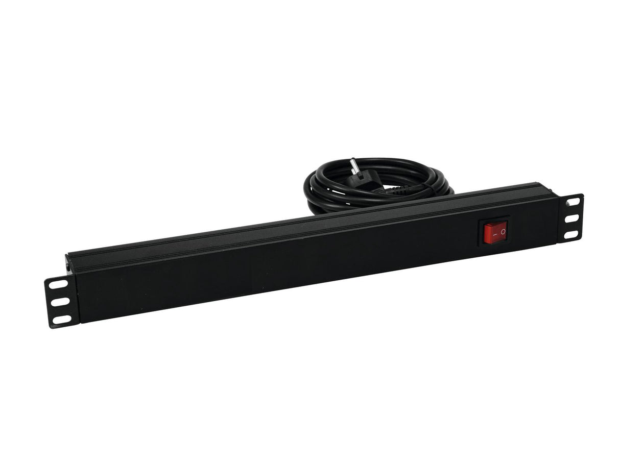 Eurolite R-19-8 1U Rack Strømfordeler (Schuko)