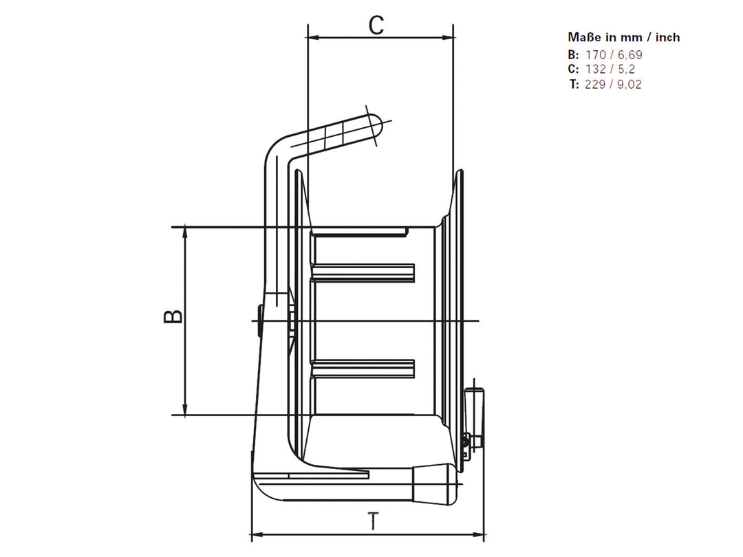 SCHILL Cable Drum GT 310.SO