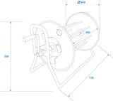 SCHILL Cable Drum SK4602.RM A=460/C=500