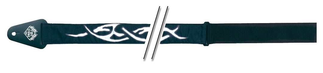 GEWA Guitar Straps F&S Tattoo-Edition - White Tribal