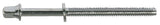 GEWA BSX stemmeskrue 7,5 cm til tammer, 7/32"