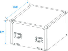 Flightcase til Diskokugle (75cm)