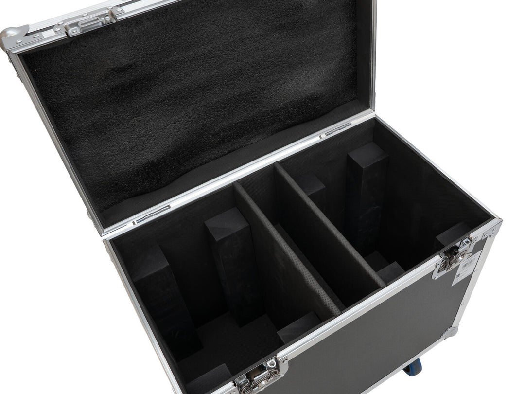 ROADINGER Flightcase 2x TMH-H380 with wheels