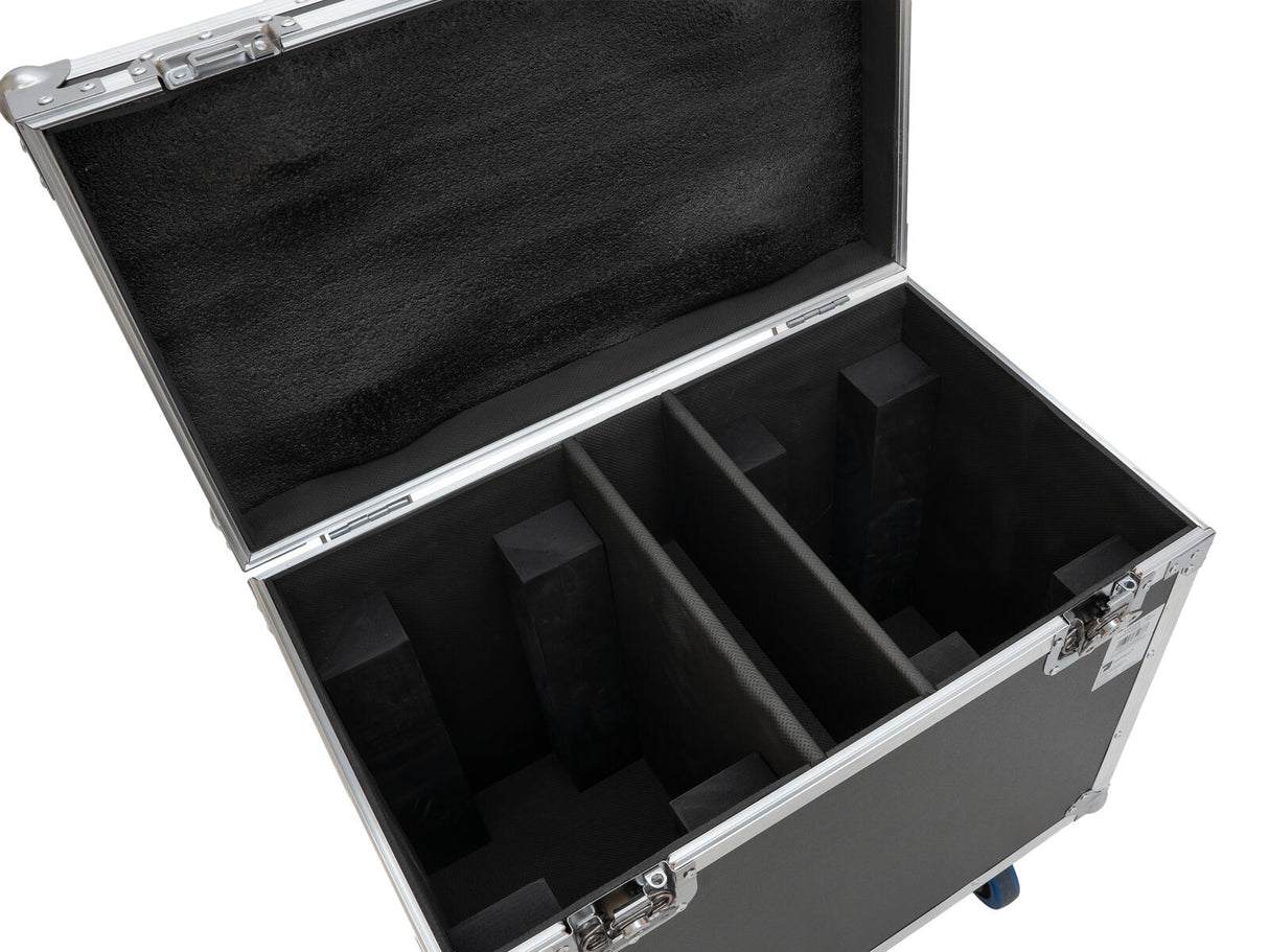 ROADINGER Flightcase 2x TMH-H380 with wheels