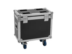 ROADINGER Flightcase 2x TMH-B120 with wheels