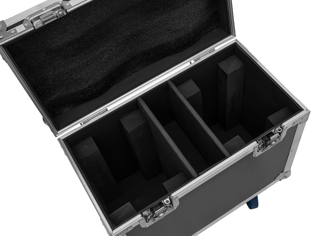 ROADINGER Flightcase 2x TMH-B120 with wheels