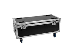 ROADINGER Flightcase 2x LED TMH Bar-S120 with wheels