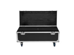 ROADINGER Flightcase 2x LED TMH Bar-S120 with wheels