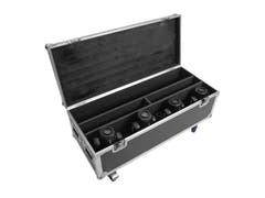 ROADINGER Flightcase 2x LED TMH Bar-S120 with wheels