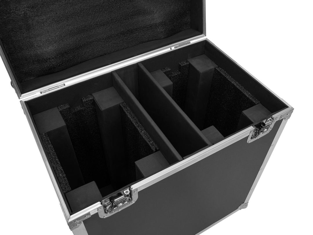ROADINGER Flightcase 2x TMH-S400 with wheels
