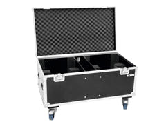 ROADINGER Flightcase 2x THA-250F with wheels