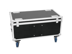 ROADINGER Flightcase 2x THA-250F with wheels