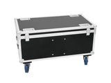 ROADINGER Flightcase 2x THA-250F with wheels