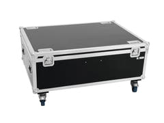 ROADINGER Flightcase 4x THA-250F with wheels