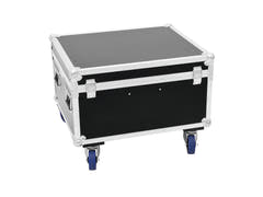 ROADINGER Flightcase 4x LED TMH-X1 Moving Head Beam with wheels