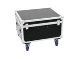 ROADINGER Flightcase 4x LED TMH-X1 Moving Head Beam with wheels