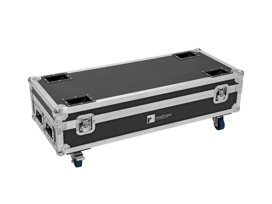 ROADINGER Flightcase 8x AKKU IP UP-4 QuickDMX with charging function