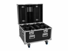 EUROLITE Set 4x LED TMH-X4 Moving Head Wash Zoom + EU Case with wheels