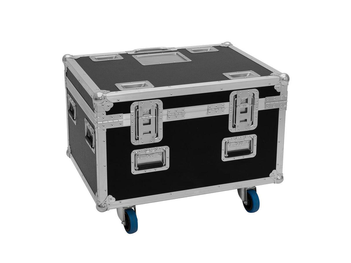 ROADINGER Flightcase 4x LED TMH-X4 with wheels