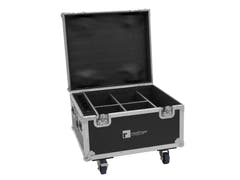 EUROLITE Set 4x AKKU IP PAR 7 QCL CRMX MK2 + Case with charging function