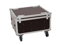 ROADINGER Flightcase 4x LED PLL-480 with wheels